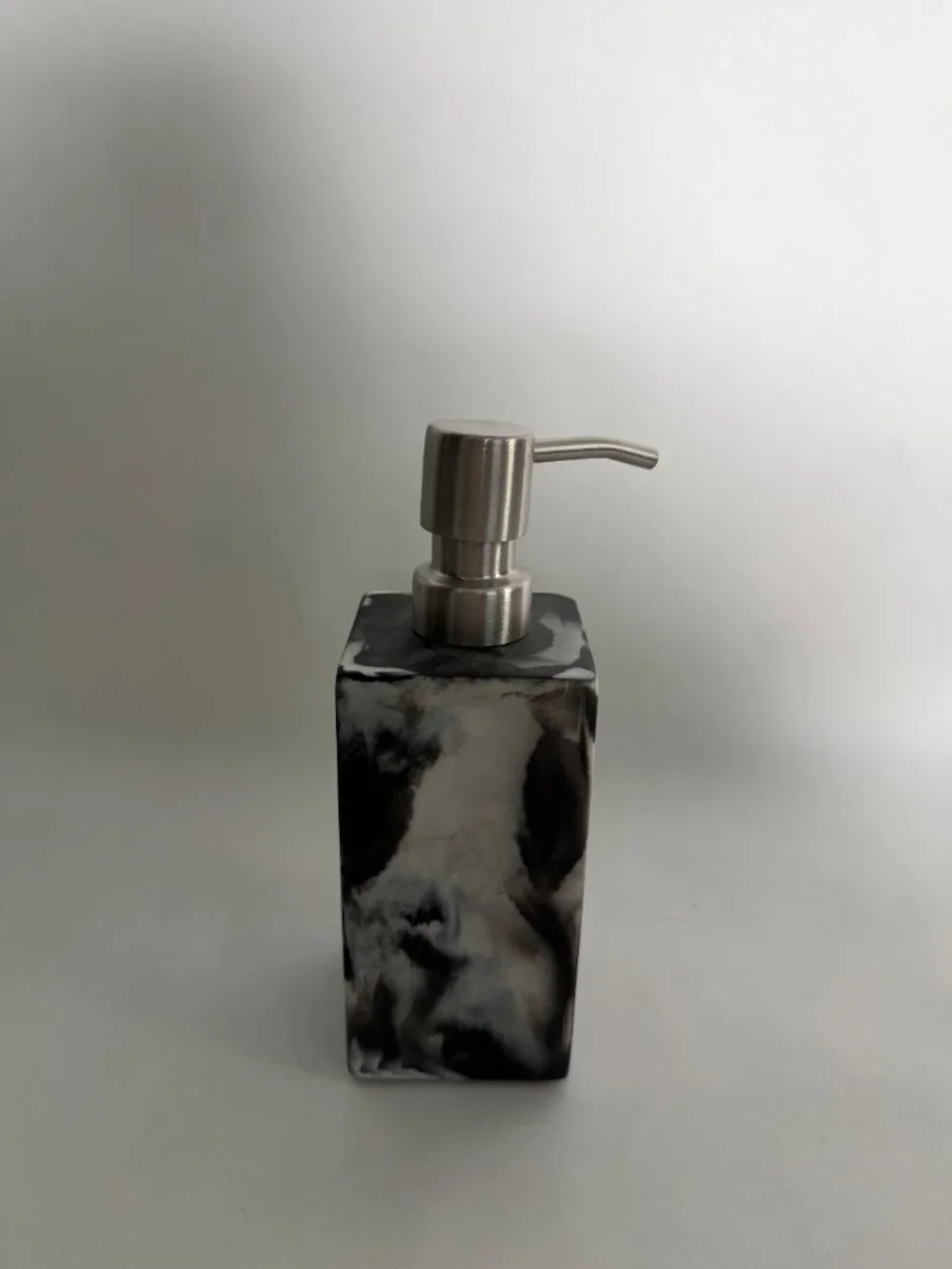Pigeon and Poodle - Bahia Black Swirl - Designer Soap Dispenser